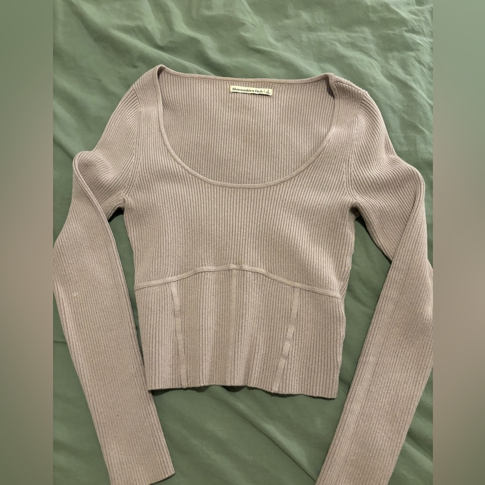 Abercrombie corset sweater top